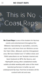 Mobile Screenshot of nocoastraps.com